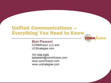 Unified Communications – Everything You Need to Know