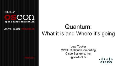 Quantum: What it is and Where it’s going