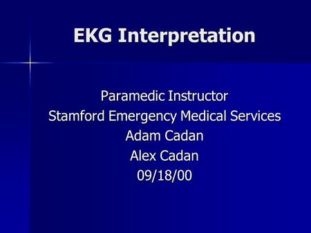 Stamford Emergency Medical Services