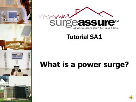 What is a power surge? Tutorial SA1