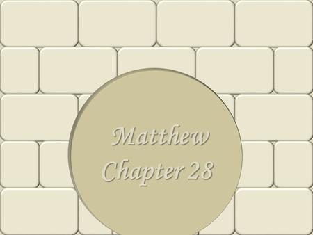 He Is Not Here For He Has Risen Matthew Chapter 28.