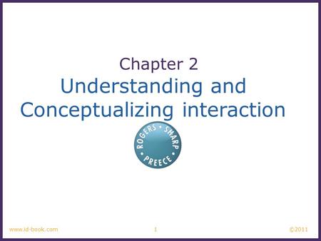 Conceptualizing interaction