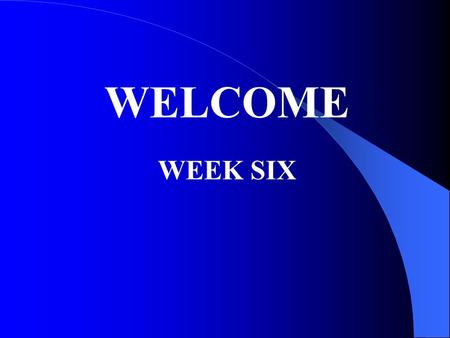WELCOME WEEK SIX. 38 CFR 3.5 Dependency & Indemnity Compensation - DIC Monthly payment because of a service-connected death.