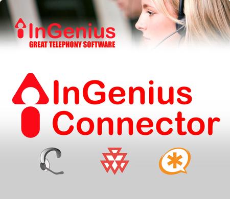 www.InGeniusConnector.com Search-and-Dial PC Application Searches Outlook®, LDAP, GoogleMaps®, Google® Supports Polycom® and Asterisk Incoming ScreenPop.