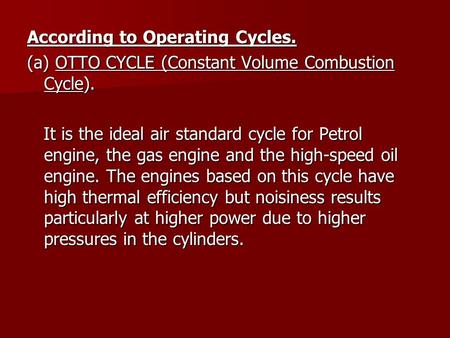 According to Operating Cycles.