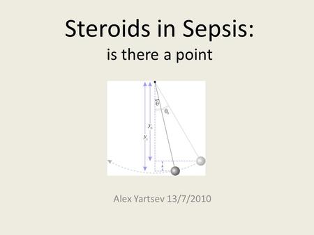 Steroids in Sepsis: is there a point
