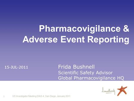 Pharmacovigilance & Adverse Event Reporting