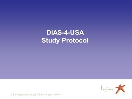 DIAS-4-USA Study Protocol