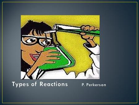 Class of reaction ReactantsProbable products General equation Example.