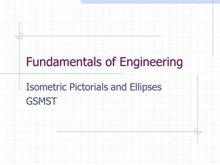 Fundamentals of Engineering