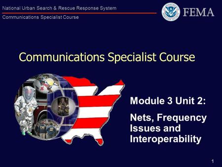 Communications Specialist Course