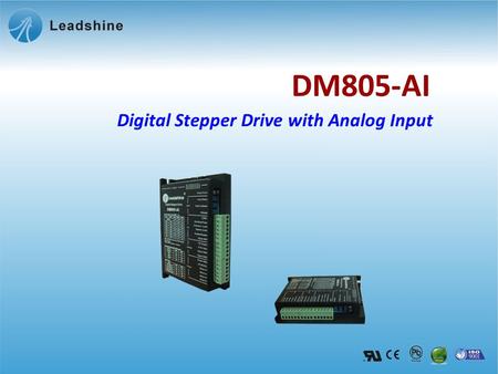 Digital Stepper Drive with Analog Input DM805-AI.