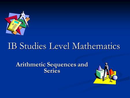 IB Studies Level Mathematics