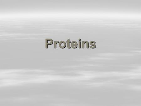 Proteins. Proteins Functions- structural, regulating cell functions (enzymes), antibodies, hormones Functions- structural, regulating cell functions.