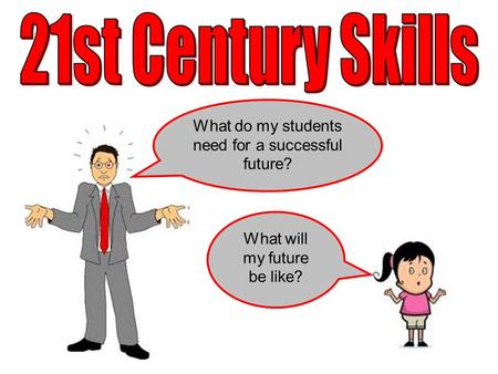 What do my students need for a successful future? What will my future be like?