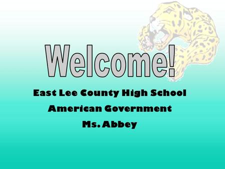 East Lee County High School