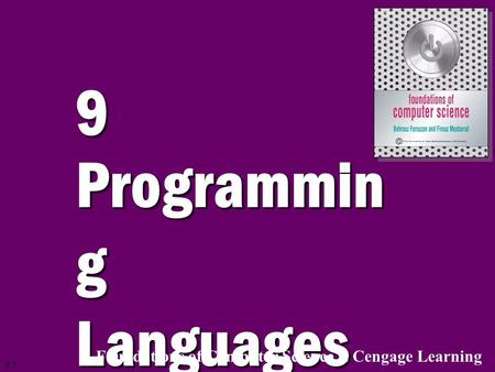 9 Programming Languages
