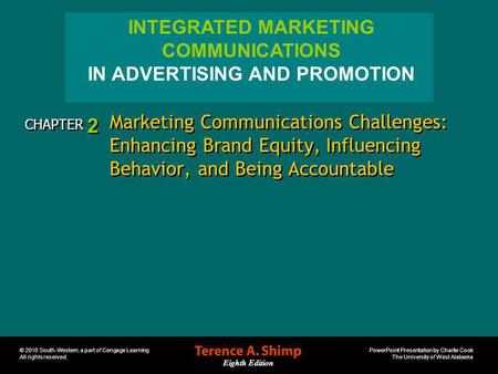 IN ADVERTISING AND PROMOTION