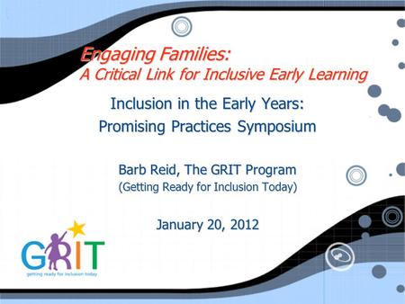 Engaging Families: A Critical Link for Inclusive Early Learning