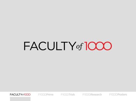 OVERVIEW OF FACULTY OF 1000’S SERVICES