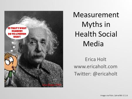 Measurement Myths in Health Social Media
