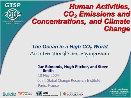 Human Activities, CO2 Emissions and Concentrations, and Climate Change