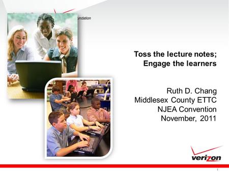 Toss the lecture notes; Engage the learners Ruth D