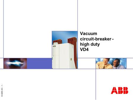 Vacuum circuit-breaker - high duty VD4