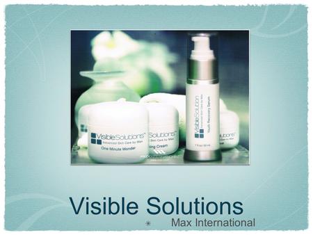 Visible Solutions Max International.