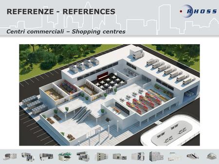 REFERENZE - REFERENCES Centri commerciali – Shopping centres.