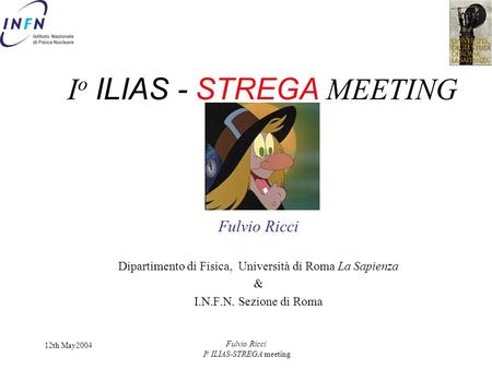 Io ILIAS - STREGA MEETING