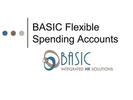 BASIC Flexible Spending Accounts