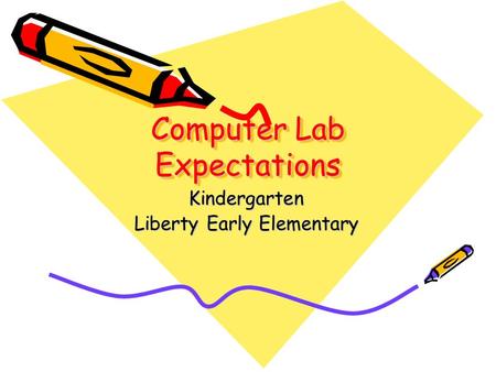 Computer Lab Expectations