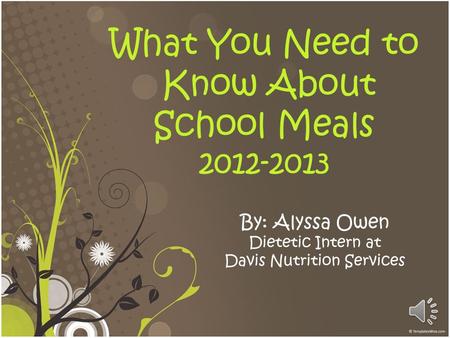 What You Need to Know About School Meals