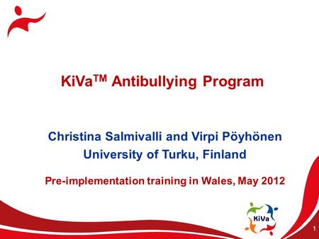 KiVaTM Antibullying Program
