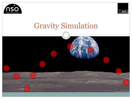 Gravity Simulation. Gravity Gravity is the weakest of the four fundamental forces. Gravity is responsible for the attraction of massive bodies. Gravitational.