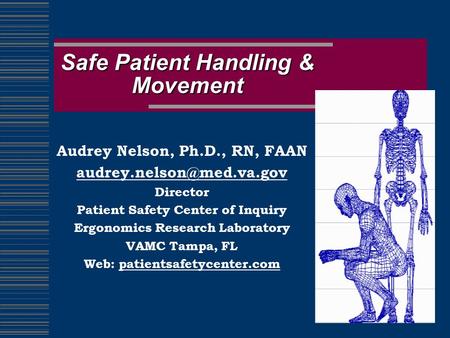 Safe Patient Handling & Movement