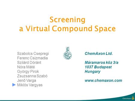a Virtual Compound Space
