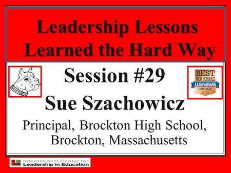 Leadership Lessons Learned the Hard Way