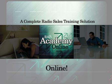 RABs highly-acclaimed Radio training is now … Online! presented by mark levy – or