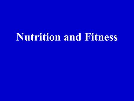Nutrition and Fitness. Nutrition 100 Vocabulary True or FalseDietingExercise 200 300 400 500 100 200 300 400 500 200 300 400 500 200 300 400 500.