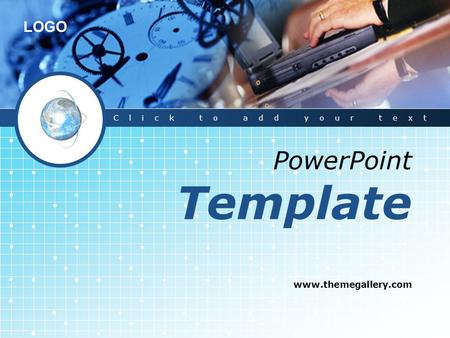 Click to add your text PowerPoint Template www.themegallery.com.