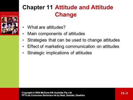Chapter 11 Attitude and Attitude Change