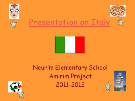 Neurim Elementary School Amirim Project