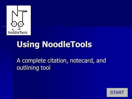 A complete citation, notecard, and outlining tool