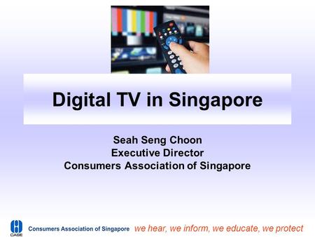 Digital TV in Singapore