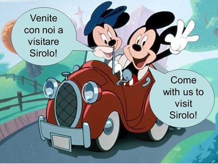 Come with us to visit Sirolo! Venite con noi a visitare Sirolo!
