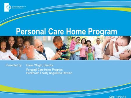 Personal Care Home Program