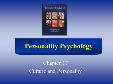 Culture and Personality