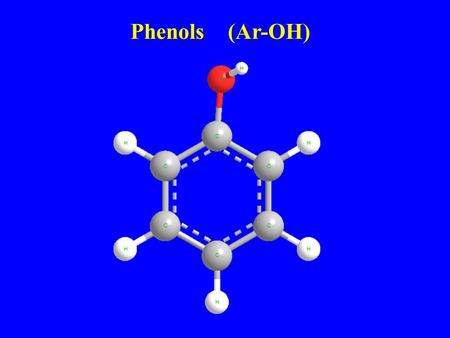 Phenols (Ar-OH).